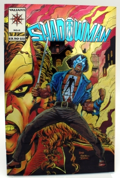 Shadow Man Vol. 1 US-Comic Nr. 0 (April 1994): Shadowmen von Valiant (Chrom-Cover)